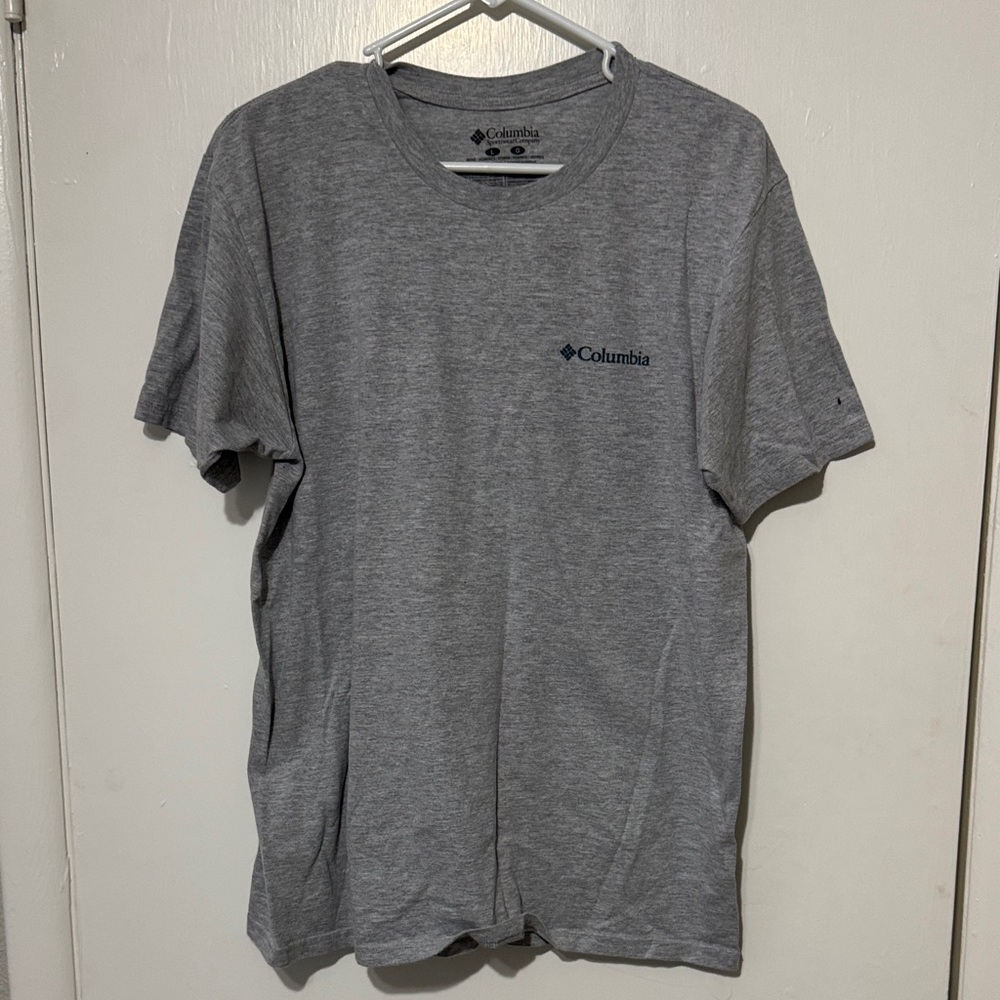 Columbia Men's Heather Gray Short Sleeve Tee